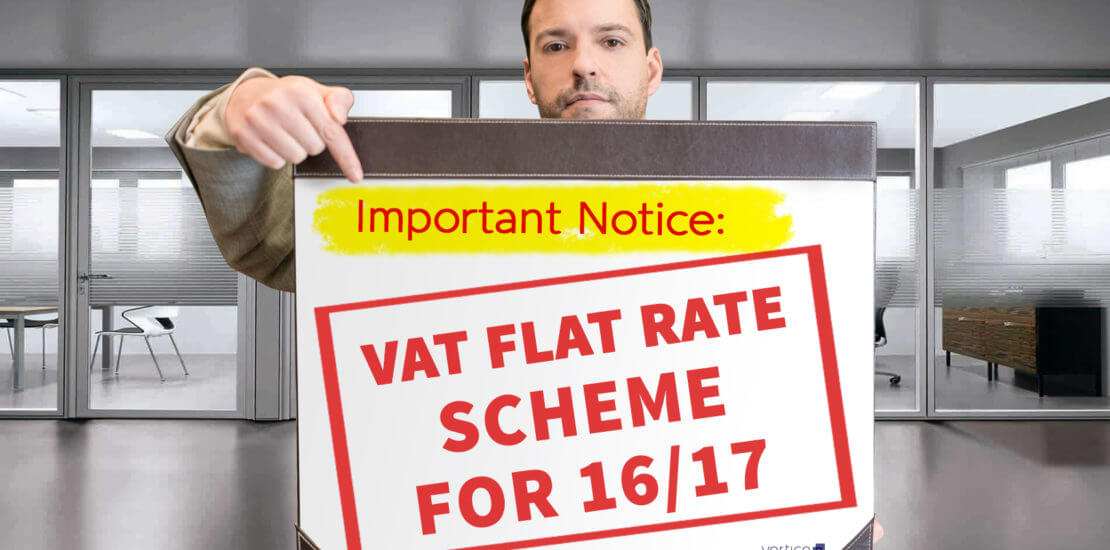 Important notice: New VAT Flat Rate Scheme